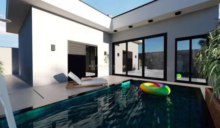 Casa de condomínio à venda, no Condomínio Residencial Ouroville,  em Taubaté, Piracangaguá, com 4 quartos, 185,33m²