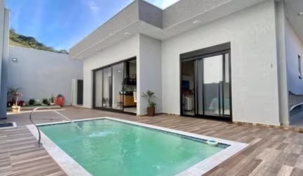 Casa Nova térrea no Condomínio Água Verde em Atibaia SP.
