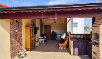 Cobertura à venda sem condomínio  com 100m² - 2 Dormitórios. Vila Metalúrgica.  Santo André.