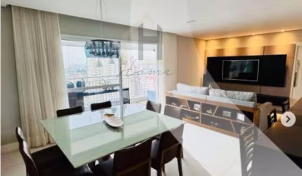 Apartamento à venda com 125 metros 3 dormitórios sendo 1 suíte com closet. Condomínio Totalita. São Caetano do Sul.