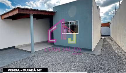Casa à venda no Jardim Comodoro - Cuiabá MT, Casa TÉRREA NOVA, 200 m ², 1 Suíte + 2/4 , PRONTA PARA