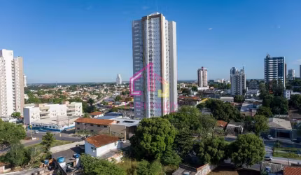 Apartamento à venda, Goiabeiras, Cuiabá-MT, Edifício CALÁBRIA, 1 Suíte + 2/4, 2 VAGAS, perto do Sho