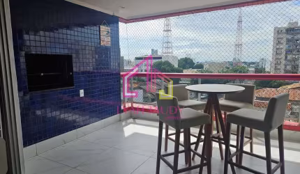 Apartamento à venda, Quilombo, Cuiabá-MT,  Edifício Burle Marx, 150 M² úteis, 1 suíte + 2/4, sacada