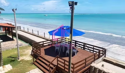 Casa à venda, Barra  Grande, Maragogi-AL, Condomínio Chalé PÉ DE AREIA, 195 m2 úteis, Frente ao Mar