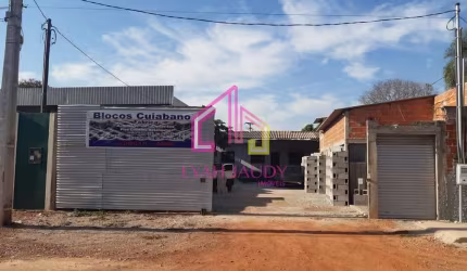 Casa a Venda - Nova Esperança, Cuiabá - MT,  360m², 2 QUARTOS, 6 VAGAS, UM PRÉ ESPAÇO COMERCIAL NA