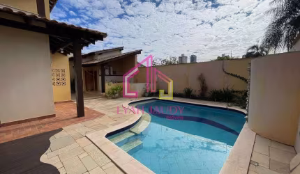 Casa para locação, Jardim Tropical, Cuiabá-MT, 4 Suítes + 1/4, sobrado, 2 vagas, pisina, próximo a