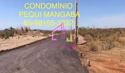 Terreno à venda, Chapada dos Guimarães, MT, Cond. Pequi Mangaba,  2.000 m2,  Fundo com Rio Vassoura