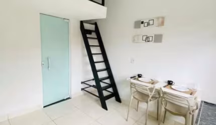 Loft mobiliado para alugar no Jardim do Sol, Sorocaba- SP