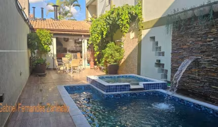 Casa Assobrada com piscina 310m² 3 dorms - Santa Maria- Santo Andre