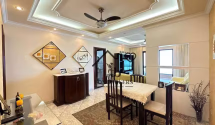 Apartamento com 2 dormitórios à venda, 105 m² por R$ 490.000,00 - Vila Caiçara - Praia Grande/SP