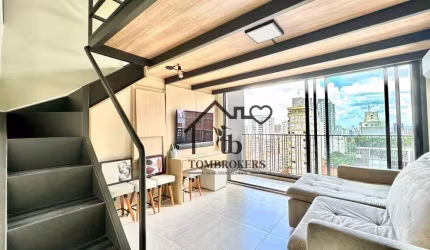 Studio com 1 dormitório, 53 m² - venda por R$ 1.100.000,00 ou aluguel por R$ 6.698,76/mês - Alto de Pinheiros - São Paulo/SP