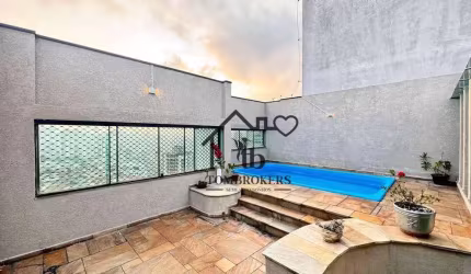 Cobertura com 3 dormitórios à venda, 242 m² por R$ 1.840.000,00 - Vila Regente Feijó - São Paulo/SP