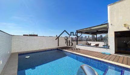 Cobertura com 3 dormitórios à venda, 287 m² por R$ 2.650.000,00 - Brooklin - São Paulo/SP