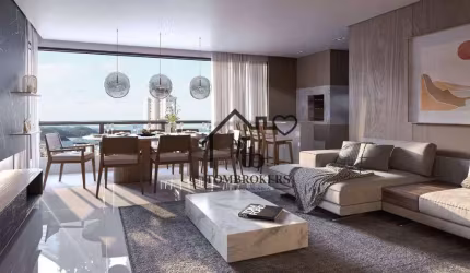 Apartamento com 3 dormitórios à venda, 143 m² por R$ 2.913.677,39 - Centro - Balneário Camboriú/SC