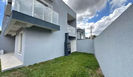 Sobrado Novo 92m2 - 3 dormitorios -  Cidade Industrial – Curitiba