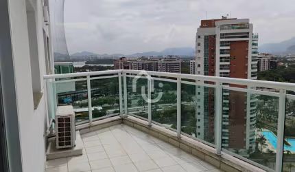 Apartamento com 3 quartos para alugar na Avenida Malibu, Barra da Tijuca, Rio de Janeiro, 105 m2 por R$ 5.500