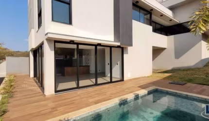 Magnífico sobrado nova para venda no charmoso Alphaville 3 em Bonfim Paulista, 3 suítes, varanda gourmet e pisicna em 519 m² de área total