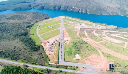 Lançamento de lotes em Condomínio alto padrão na represa de Furnas / Serra da Canastra em São João Batista do Glória, lote padrão com 1.000 m2, lazer