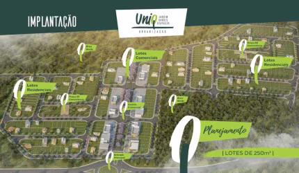 Lançamento Loteamento Uniq em Batatais-SP, lote residencial com 320 m2, completa infraestrutura, parcelado em ate 180 parcelas