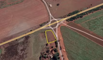 Area para venda na região de Ituverava-SP com 6.143 m2, ideal para indústria, grandes empresas ou posto de combustível