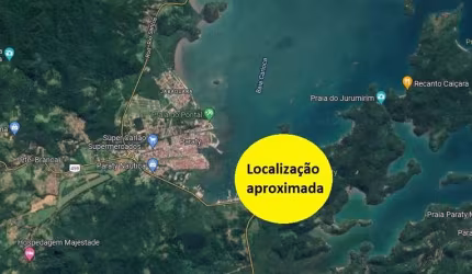 Area para empreendimentos de lazer ou casa de veraneio para venda em Paraty-RJ com 290 hectares e mais de 1 km de margem beira mar