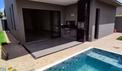 Casa nova para venda em Bonfim Paulista no charmoso Quintas de São Jose, 3 suites sendo 1 master, piscina e varanda gourmet em 334 m2 total
