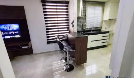 Ótimo apartamento MOBILIADO para venda no Manoel Penna em frente ao Novo Shopping, Cond. Reino da Escocia, 2 dormitorios, 44 m², lazer comp