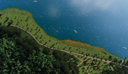 Lançamento Loteamento Marina de Furnas, lotes beira dagua, com 682 m2, infraestrutura completa, inclusive estacionamento e rampa para barcos