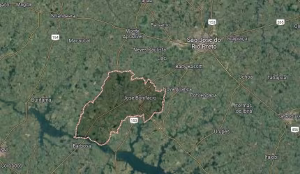 Sitio para venda em Jose Bonifacio-SP com 10 alqueires sendo 7 alqueires em cana arrendada, sem benfeitorias