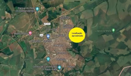 Area para venda em Barretos-SP com 40.000 m2, ideal para incorporação e loteamento, ao lado de loteamento e condomínios