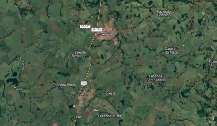 Excelente área / sitio para venda na região de Ituverava-SP com 21 alqueires na beira da rodovia, ideal para loteamento e incorporação