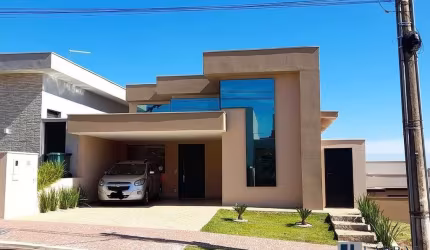 Casa nova para venda em Bonfim Paulista no San Marco, Ilha Genova, 3 suites sendo 1 master, varanda gourmet e piscina em 250 m2 total, portaria 24h
