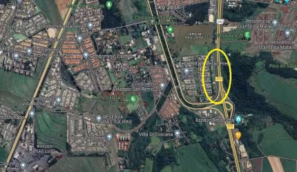 Ótimo terreno comercial para venda em Ribeirão Preto na marginal da Rodovia Anhanguera, nas costas do Condominio Bella Citta, area do terreno 482 m2