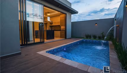 Linda casa nova para venda na Zona Sul, Condominio Vivendas da Mata, 3 suites, varanda gourmet em 273 m2 de area total, completa em armarios