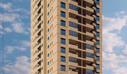 Lançamento alto padrão compacto no charmoso Vila do Golf, Edifício Atmosfera, 2 suites mais lavabo, varanda gourmet, 65 m², lazer completo
