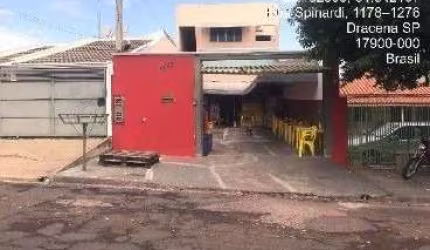 Oportunidade. Casa comercial para venda em Dracena-SP,  edicula no fundo, atual um bar, area construida 214 m2 em um terreno de 182 m2