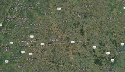 Fazenda dupla aptidao para venda na região de Campo Grande-MS com 590 alqueires montada na pecuária, completa em benfeitorias