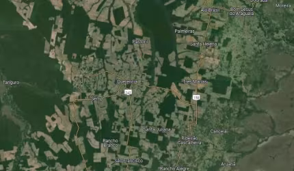 Fazenda bruta grande extensão para venda na região de Ribeirão Cascalheira-MT com 19.900 hectares, fazenda para abrir