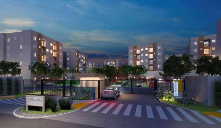 Lançamento Minha Casa Minha Vida na Zona Leste no Reserva Real, Cond. Prime Class, apartamento terreo com quintal, 2 dormitórios, 55 m2, lazer complet