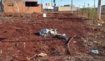 Terreno para venda em Pitangueiras-SP no Loteamento Nova Pitangueiras, área do lote 236 m2, de esquina.
