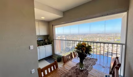 Maravilhoso apartamento para venda no Jardim Botanico, linda vista, Ed. Ciprestes, andar alto, 2 dormitórios 1 suite, varanda gourmet, 62 m², lazer co