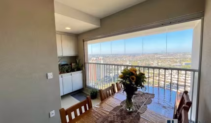 Maravilhoso apartamento para venda no Jardim Botanico, linda vista, Ed. Ciprestes, andar alto, 2 dormitórios 1 suite, varanda gourmet, 62 m², lazer co