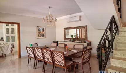 Lindo sobrado altíssimo padrão para venda no Jd. Botanico no charmoso Cond. Manacas, 4 suites, gourmet e piscina em 434 m2 construidos