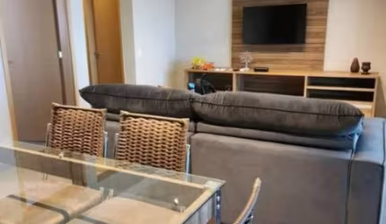 Ótimo apartamento mobiliado para venda ou locação no Jd. Olhos Dagua, Cond. Versailles, 3 suites, varanda gourmet, 118 m2 privativos, lazer completo