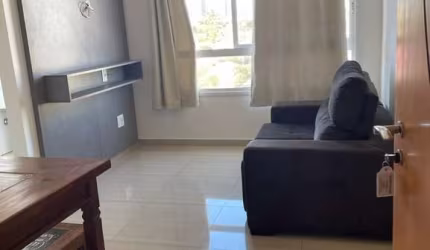 Apartamento mobiliado  para locação no Res. Florida, na avenida Independencia, proximo a FAAP, 1 suite com 38 m2 e lazer completo.