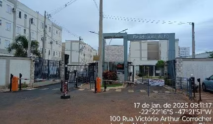 Oportunidade. Apartamento para venda em Araras-SP no Jd Aboliçao de Lourenço Dias, Cond Res Arita, 2 dormitorios, 1 vaga em 41 m2 privativos