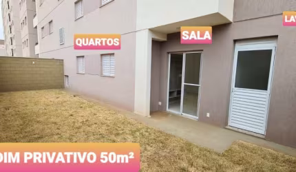Lindo apartamento terreo com quintal para para venda Greenville em frente ao Novo Shopping, 2 dormitorios, 99 m2 privativos, lazer completo