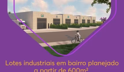 Oportunidade única, lotes industriais nas margens da Rodovia Abraao Assed, lotes a partir de 609 m2, infraestrutura completa, bairro planejado