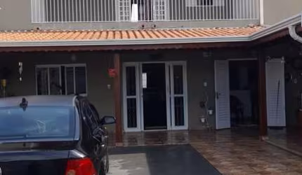 Sobrado para venda em Bonfim Paulista no Jd. Santa Cecilia, 2 suites, amplo quintal, 6 vagas em 400 m2 de area total