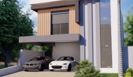 Lindo sobrado novo para venda em Bonfim Paulista no San Marco Ilha Fontana, 3 suites mais home office, varanda gourmet e piscina em 255 m2 de area tot